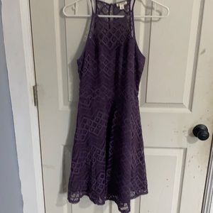 Purple dress